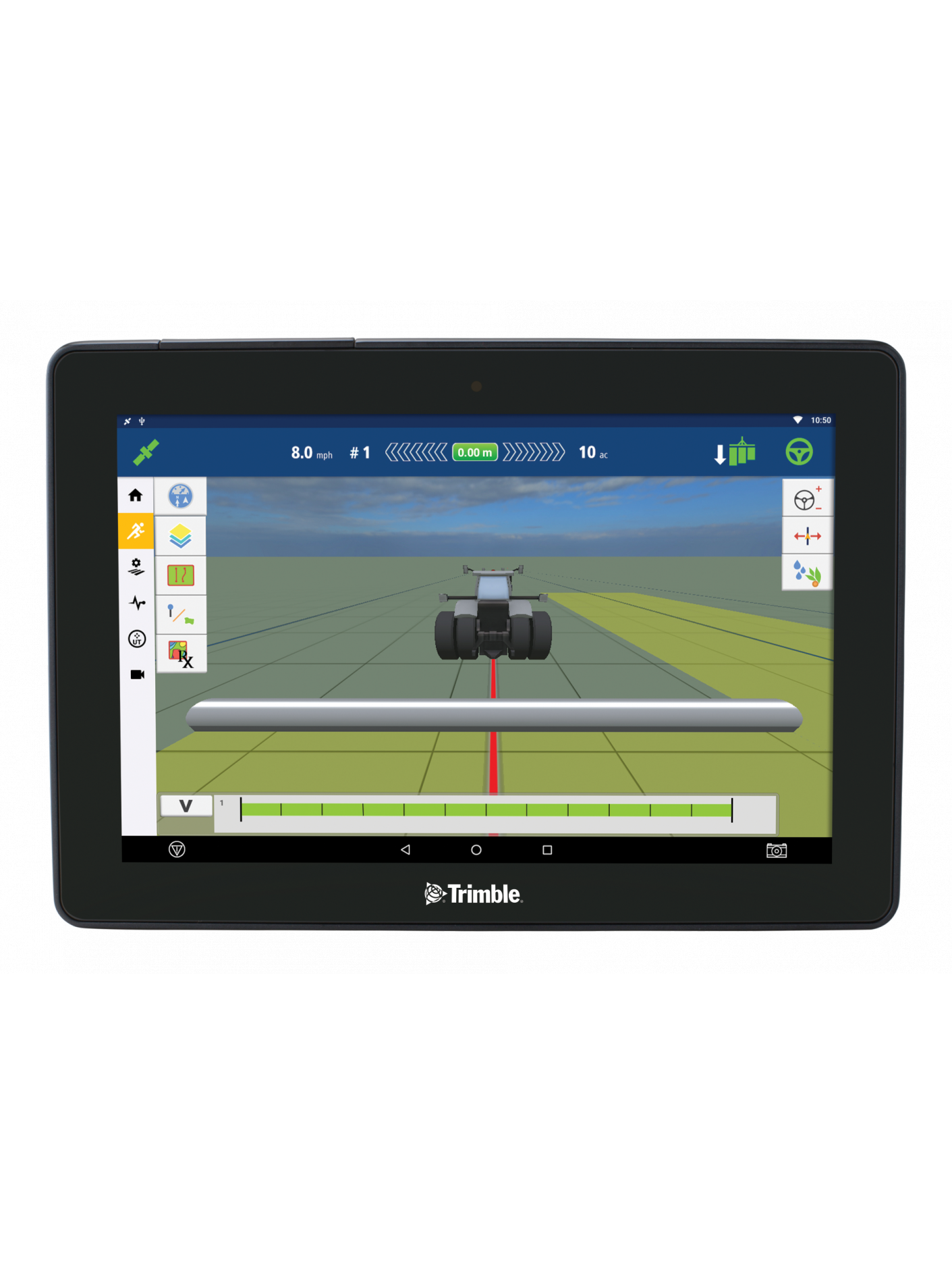 Trimble GFX 750 sorvezet NAV 900 antenn val Agro zis